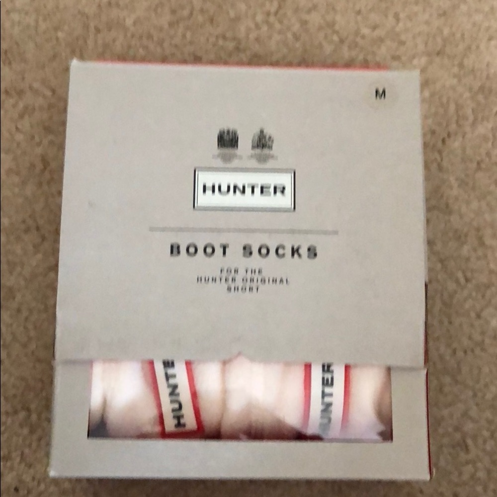 Hunter short boot socks.